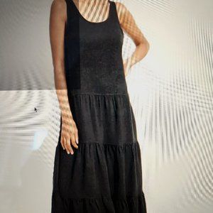 beautiful black Splendid summer maxi dress